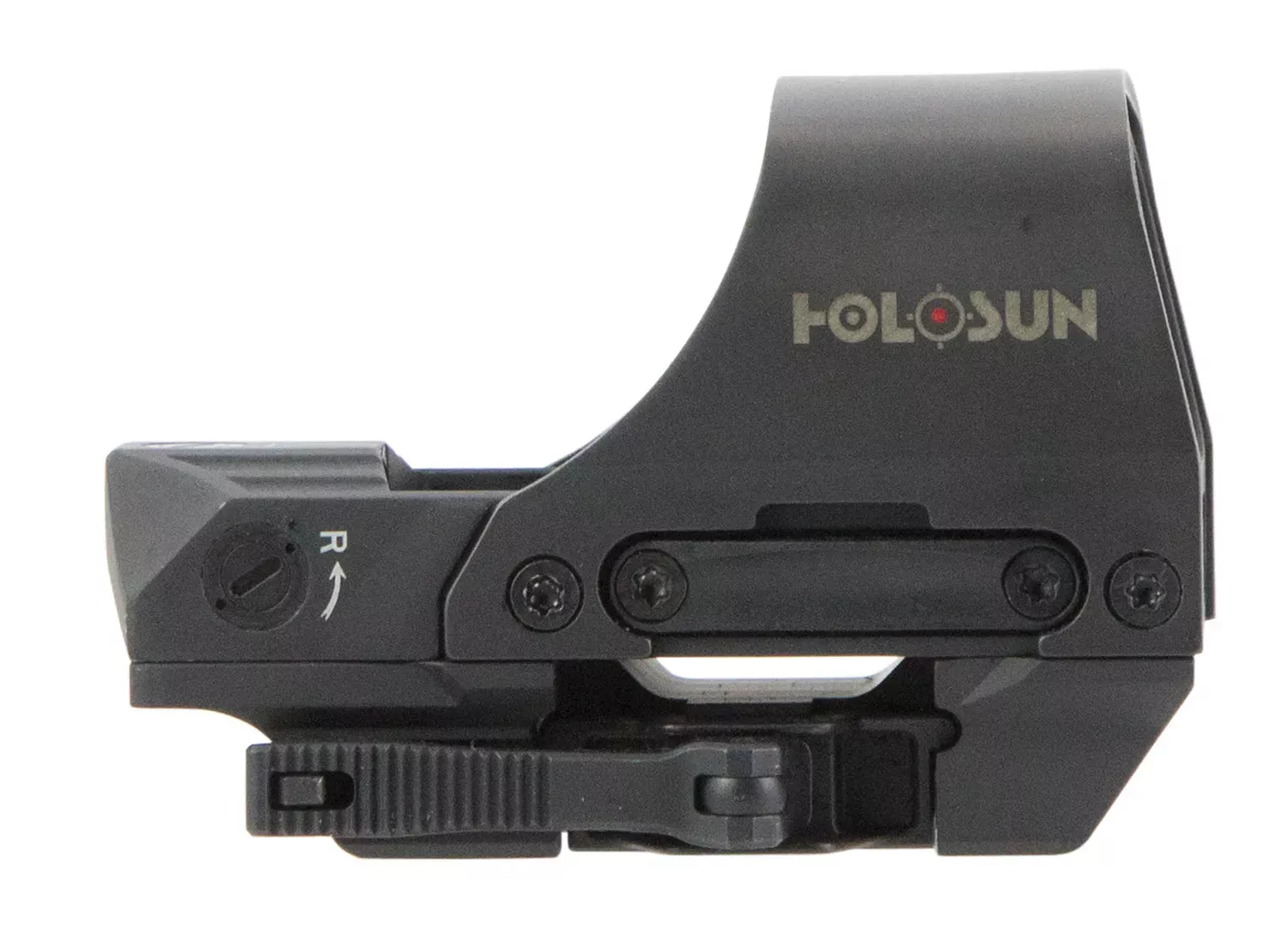 Holosun HS510C Black Anodized 0.91 x 1.26 2 MOA Red Dot/65 MOA Red Circle Multi Reticle