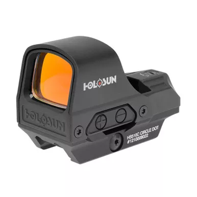 Holosun Red 2 MOA dot & 65 MOA Circle Aluminum Red Dot
