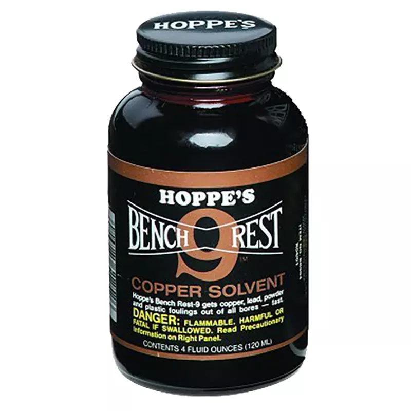 Hoppe's Bench Rest 9 Copper Solvent 5 oz 10 pk