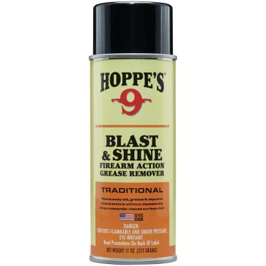 Hoppe's CD1 Blast & Shine Barrel Scrubber Cleaner Degreaser - 11oz Aerosol