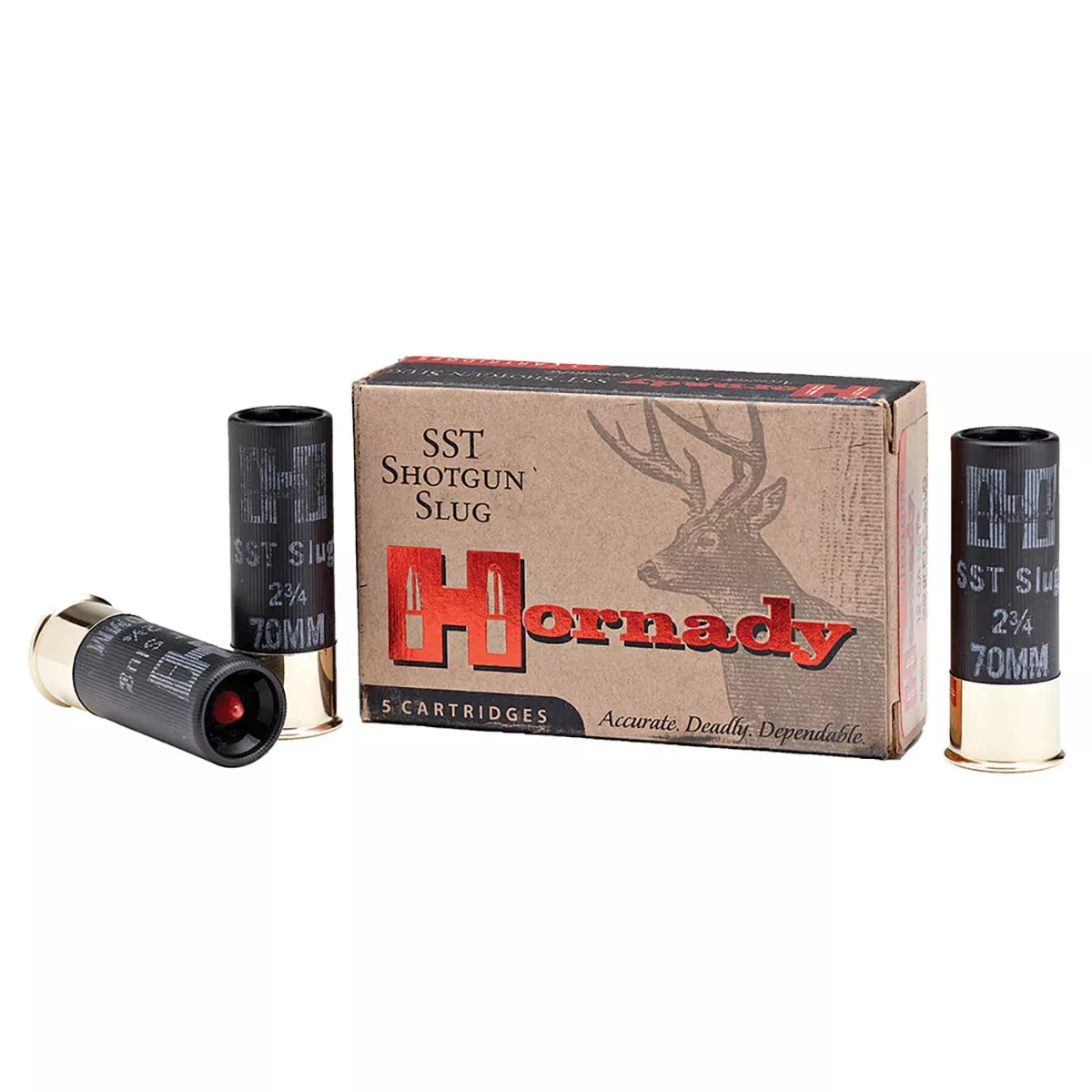 Hornady 12 GA 300Gr FTX Custom Lite 5/Box