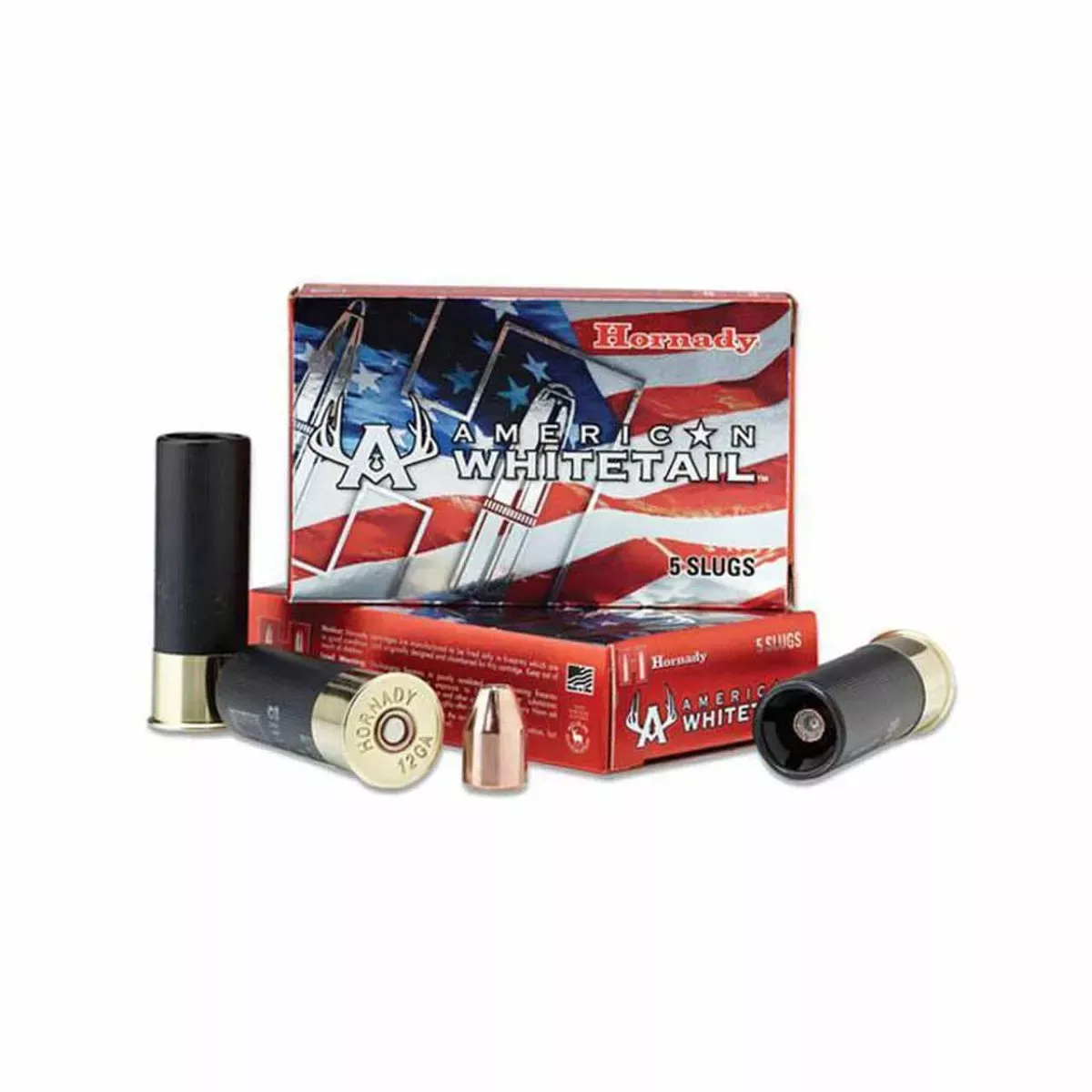 Hornady 12ga 2-3/4" Interlok Slug 5rd