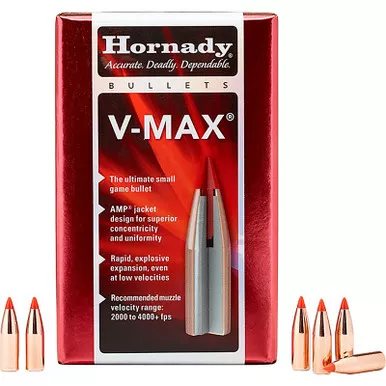 HORNADY 23010 30 CAL .308 110 GR V-MAX 100 CT.