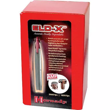 HORNADY 2841 7MM .284 175 GR ELD-X? 100 CT.