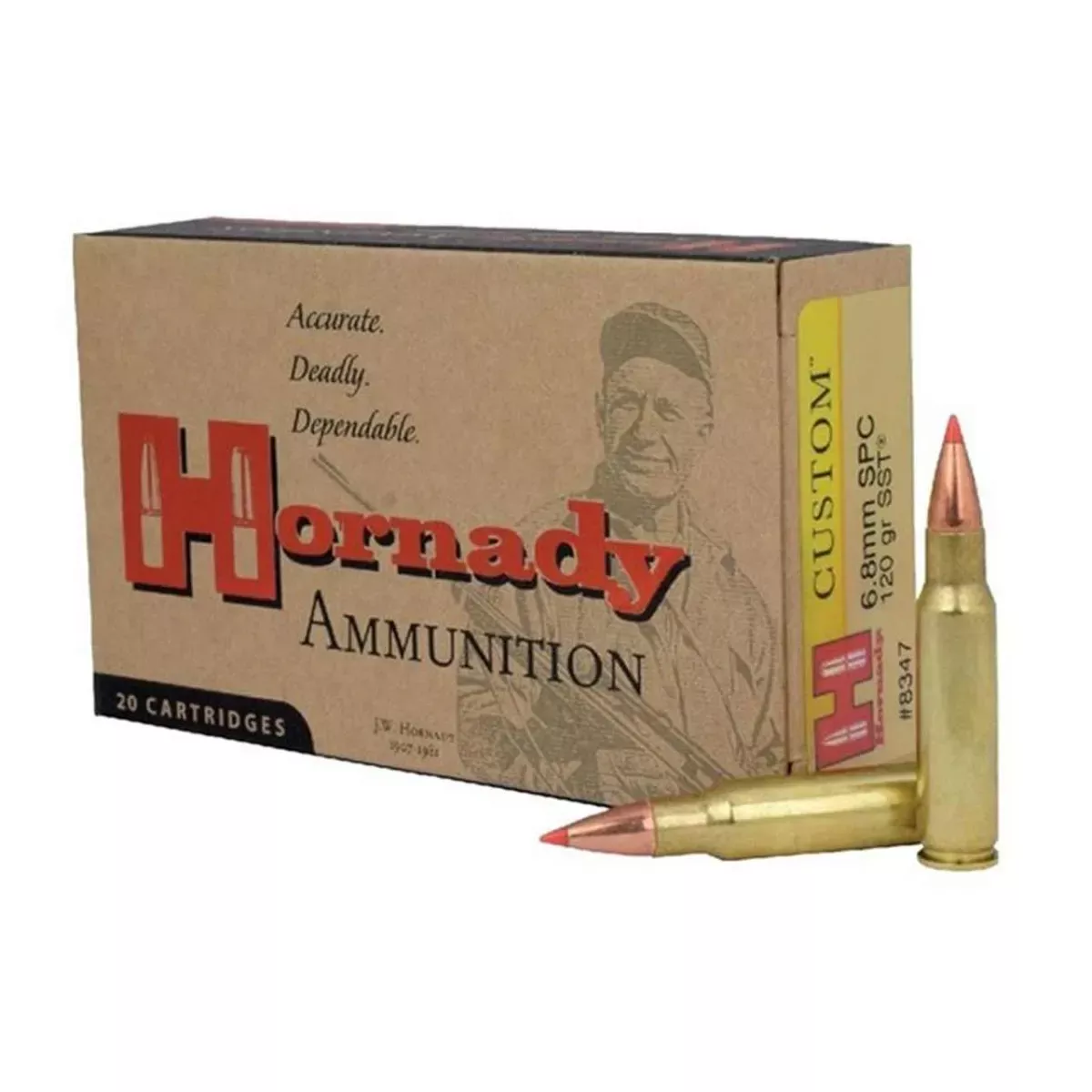 Hornady 6.8 SPC 120gr SST 20rd