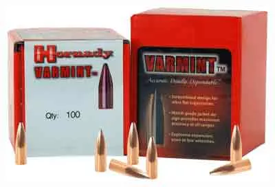 Hornady Bullets 6mm .243 – 87gr Jhp-bt 100ct
