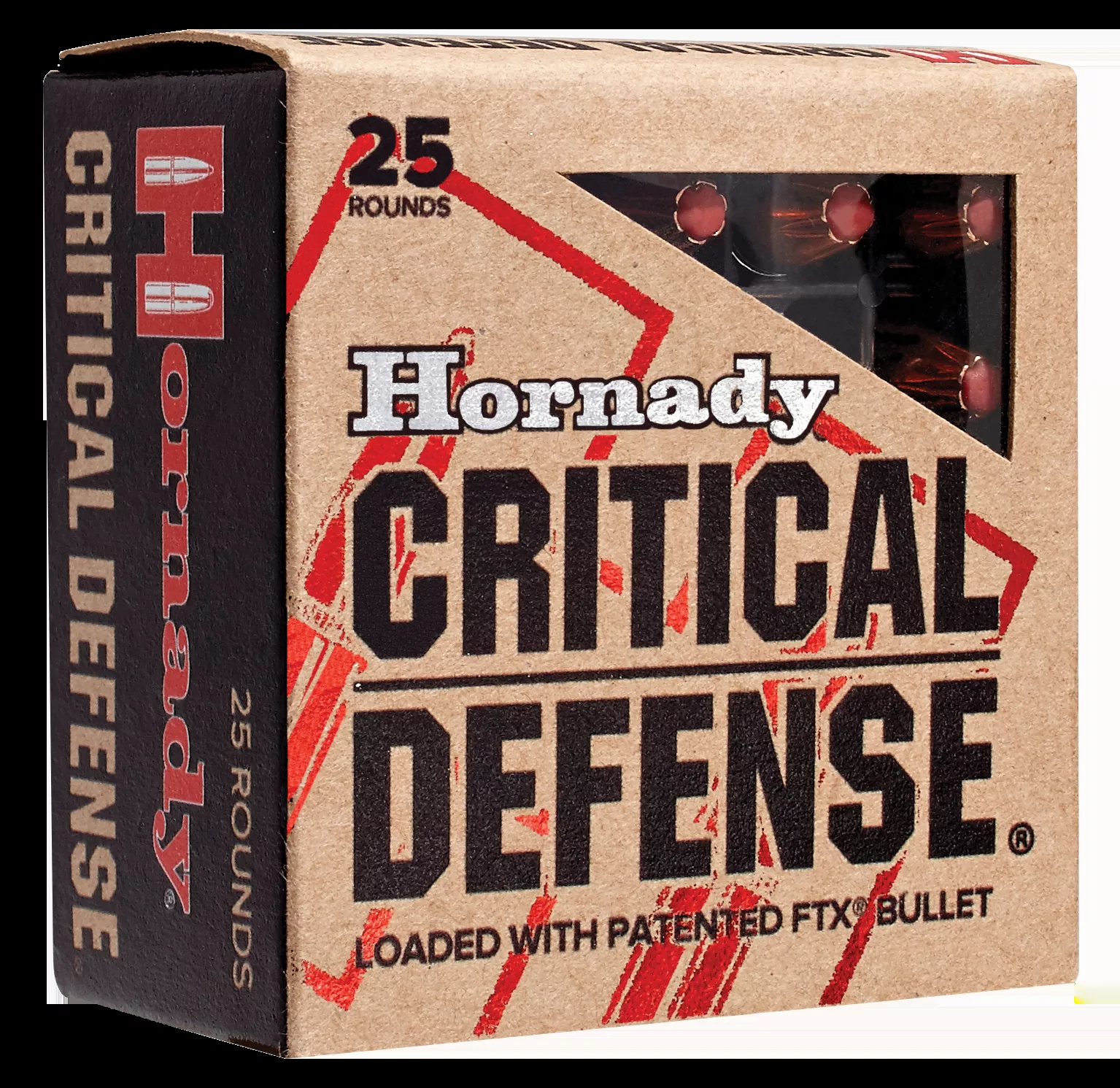 Hornady Critical Defense9x18 Makarov 95 gr Flex Tip eXpanding 25 Bx/ 10 Cs