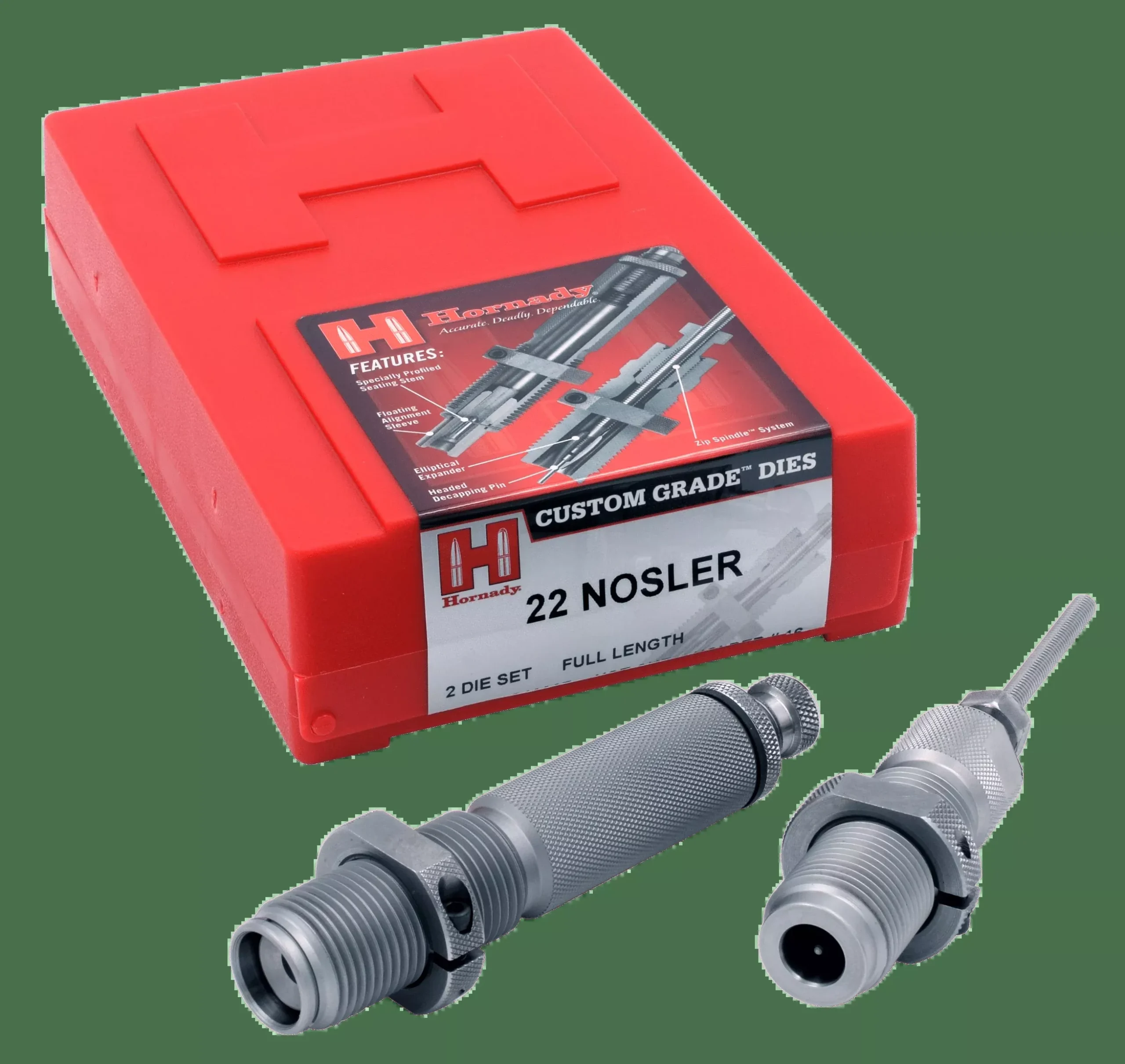 Hornady Custom Grade, Horn 546207Ser3 2-die Set 22 Nosler