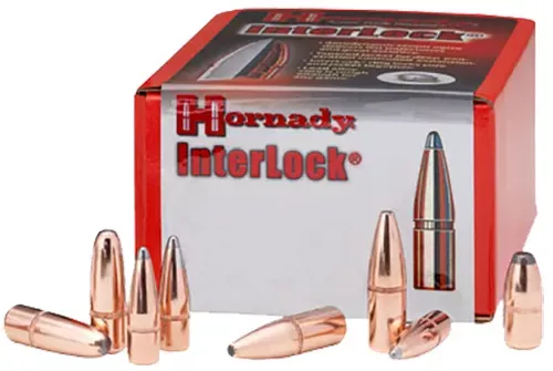 Hornady InterLock 30 Cal 165 gr Soft Point 100/Box 3040