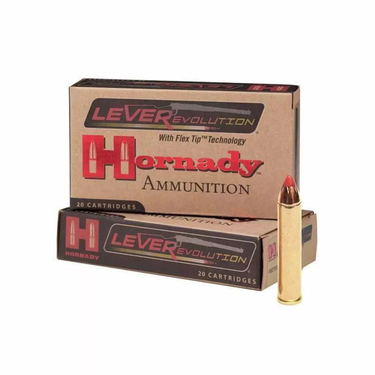 Hornady LEVERevolution 450 Bushmaster 250 Gr FTX 20/Box