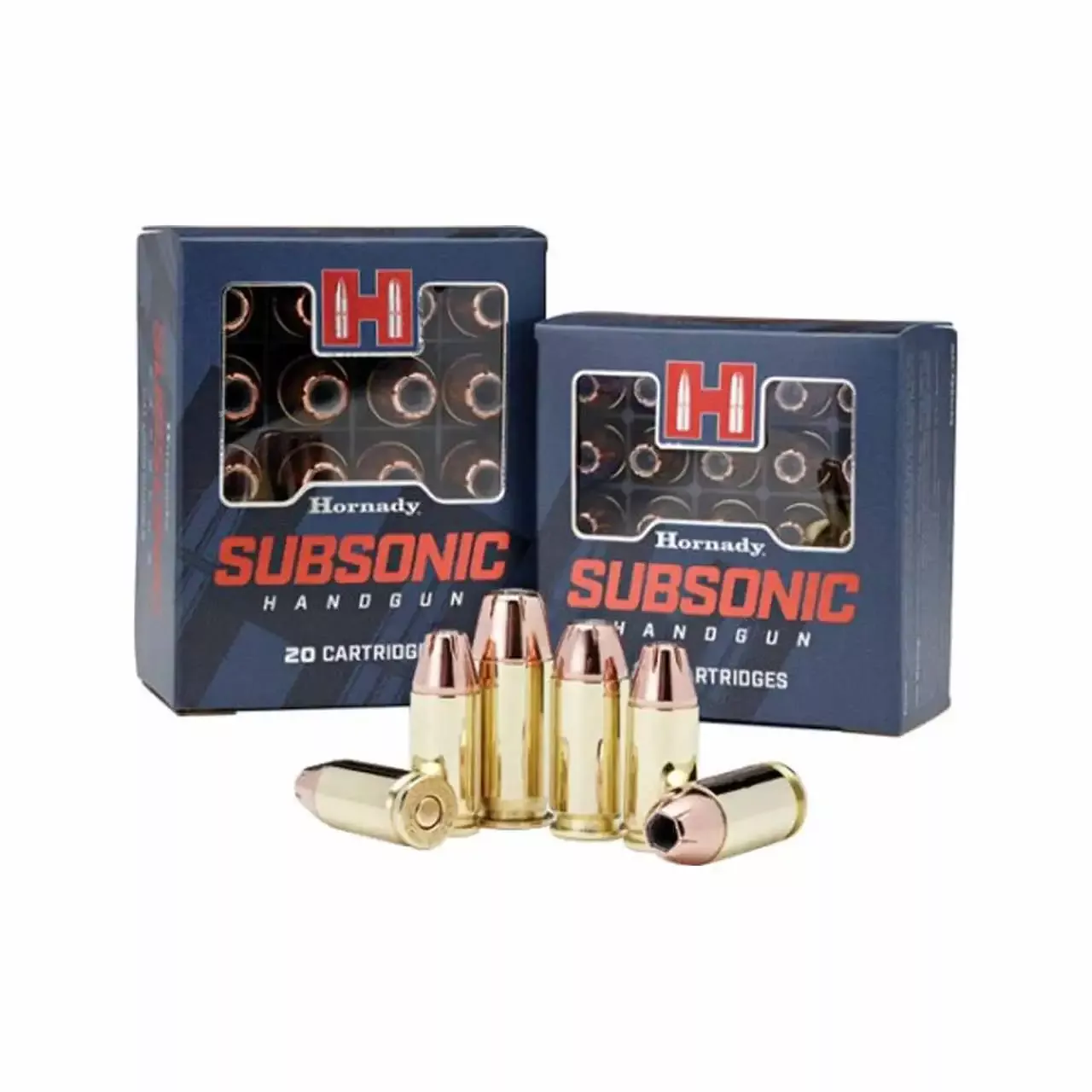 Hornady Subsonic 45 ACP 230gr XTP Ammo 20 Rounds 90971