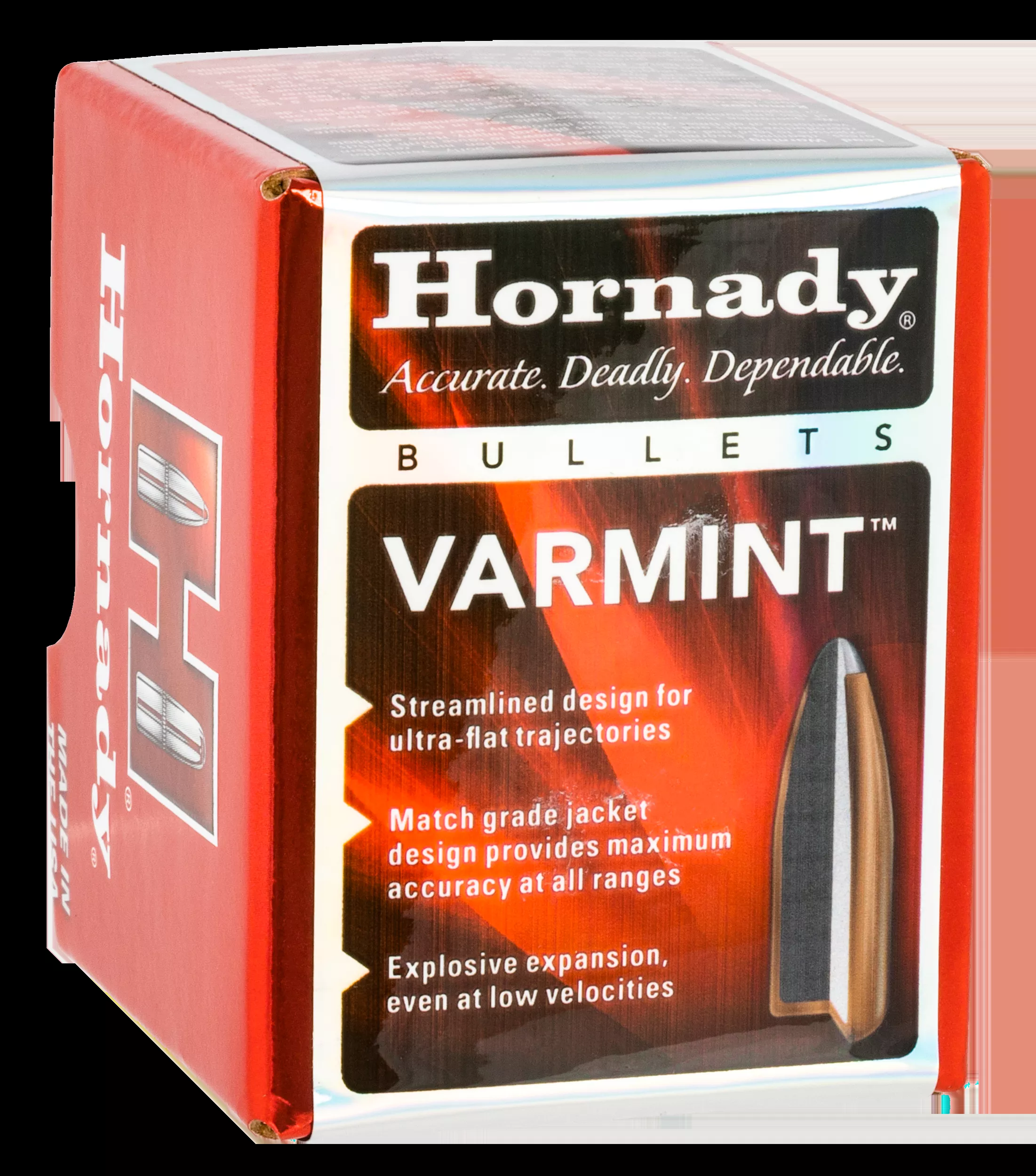 Hornady Traditional Varmint 22 Cal 55 gr Spire Point 100/Box 2265