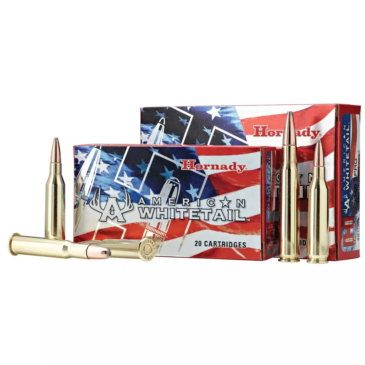 HornadyAmerican Whitetail InterLock 270 Win 140 gr InterLock Spire Point 20/Box