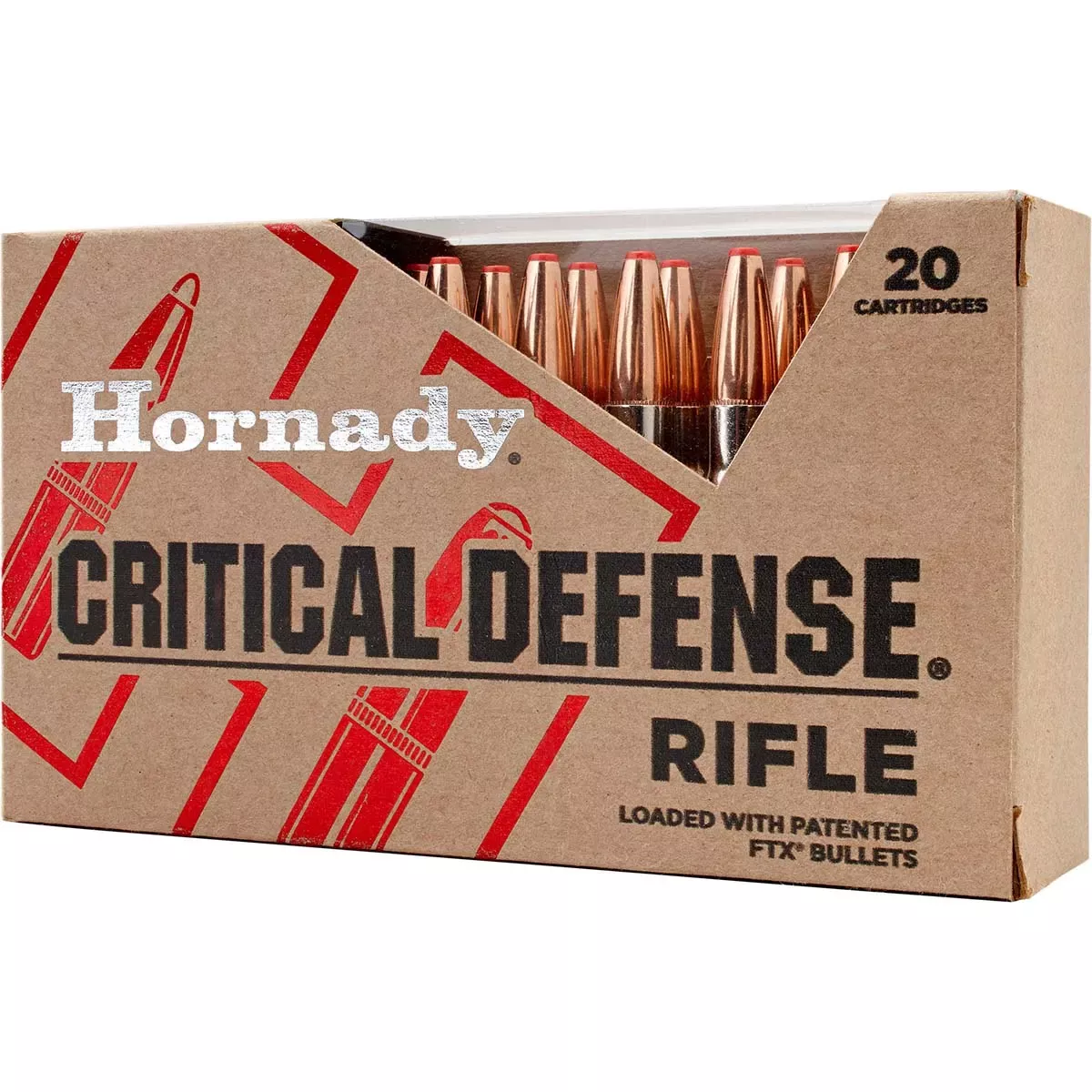 HornadyCritical Defense 223 Rem 73 gr Flex Tip eXpanding (FTX) 20/Box