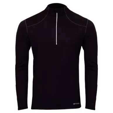 HOT CHILLYS Mens Clima-Tek Zip-T Shirt (HC5609)