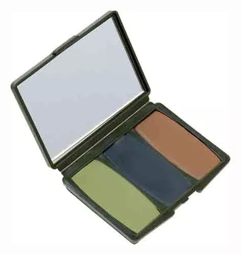 Hs Face Paint Camo Compacs – Woodland-browngreenblack