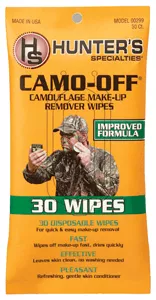 Hs Face Paint Remover Pads – Camo-off 30pk
