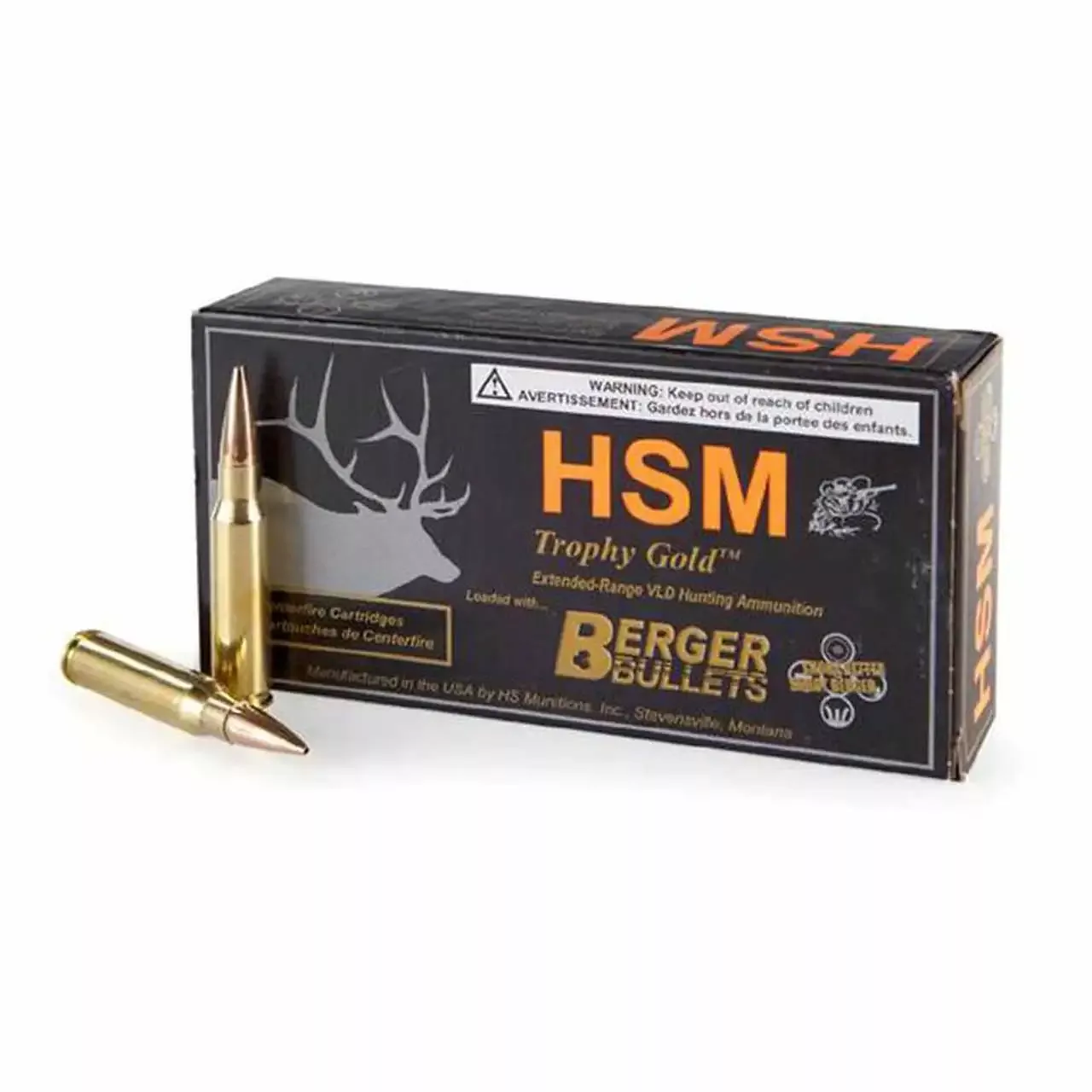 HSM 300 Weatherby 210gr VLD 20rd
