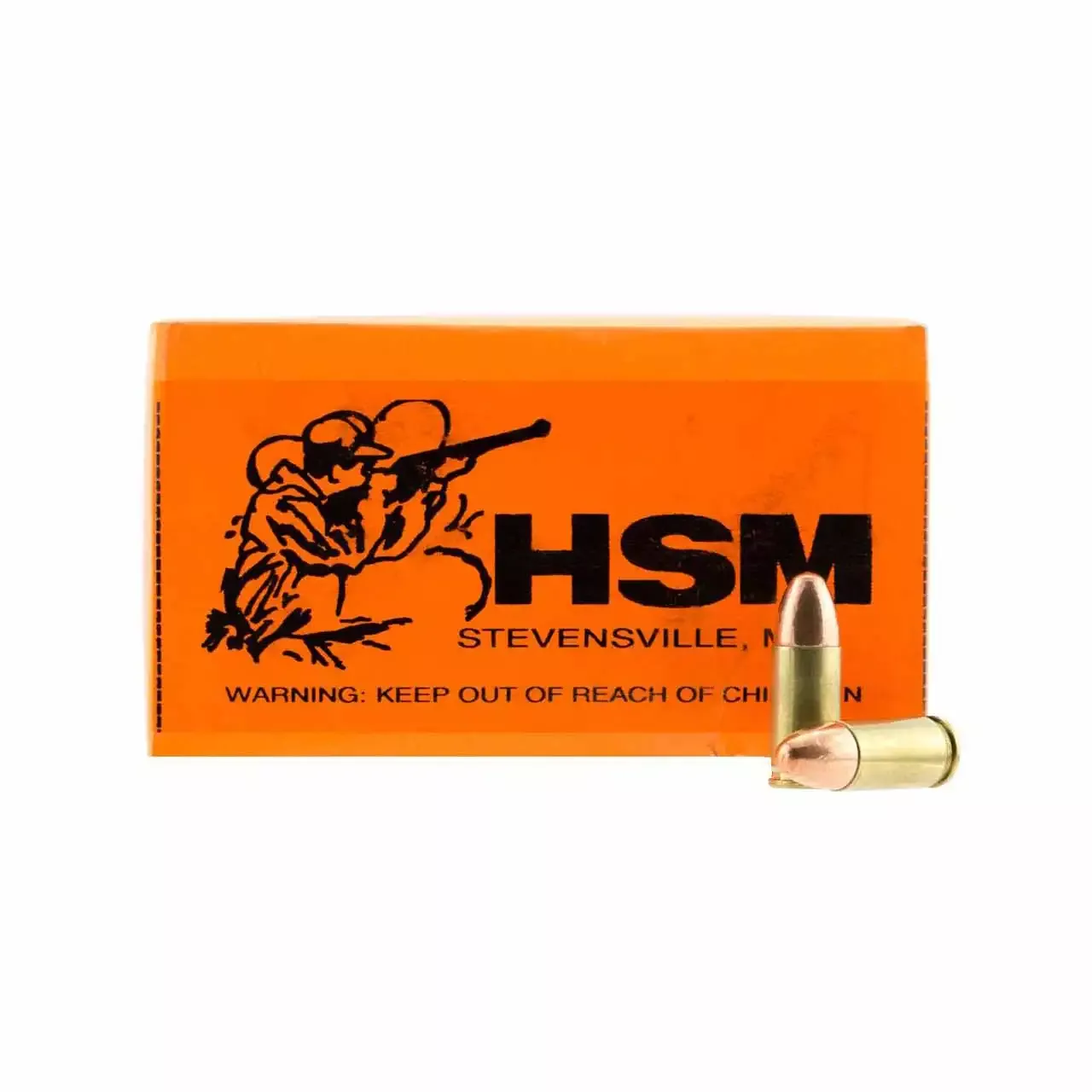 HSM 9mm 115gr FMJ 50rd - Box