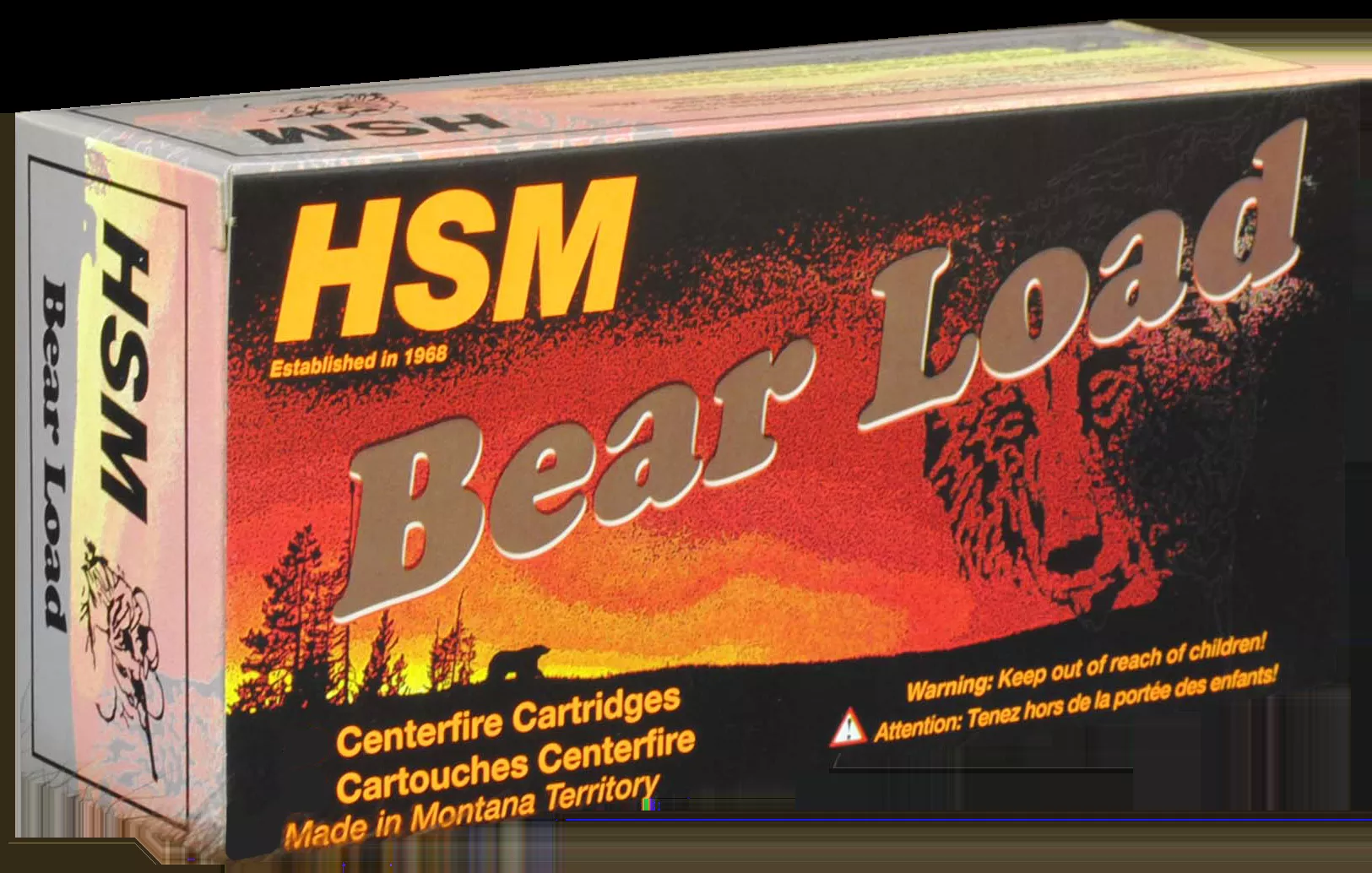 HSM Bear Load 357 Mag 180gr Lead 50rd Box