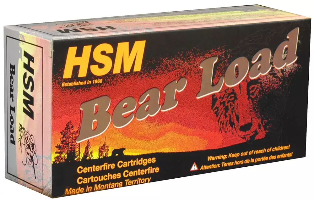 HSM Bear Load 45-70 Gov. 430 Gr. Round Nose Flat Point 20/Box