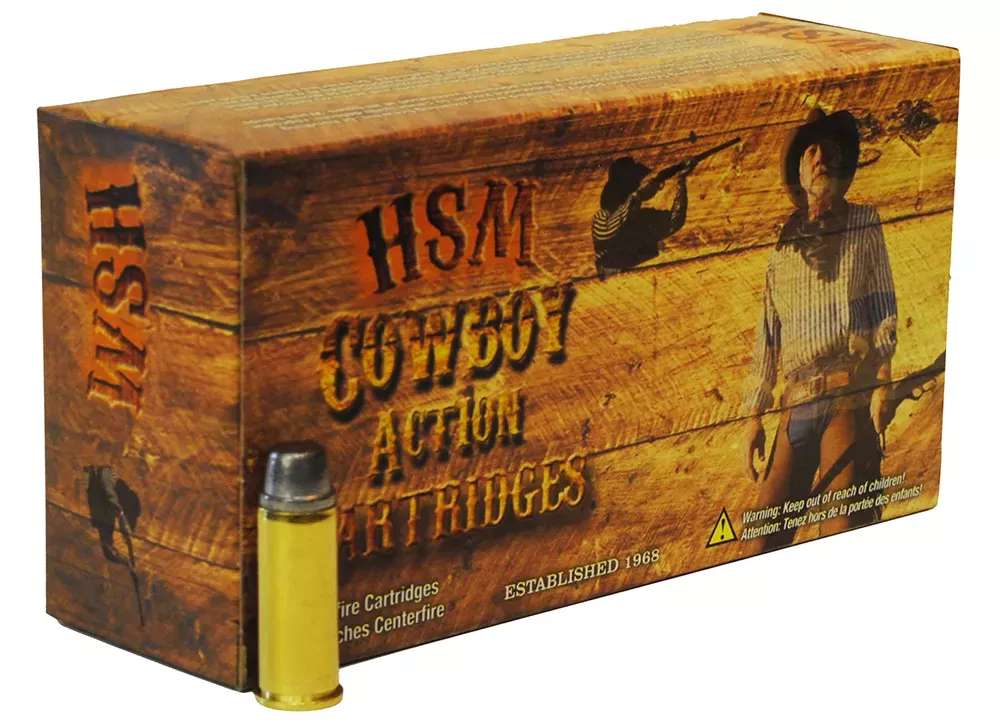 HSM Cowboy Action 38 Special 158 Gr. Round Nose Flat Point 50/Box