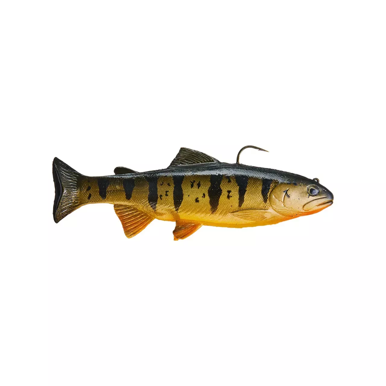 Huddleston Deluxe 8" Trout Swimbait - Yellow Perch ROF12