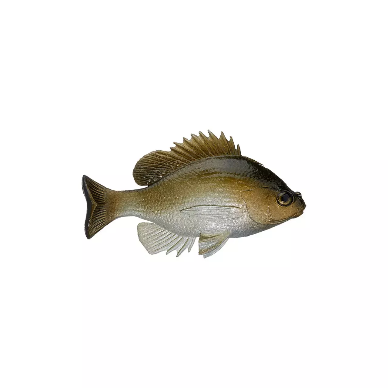 Huddleston Deluxe Bluegill Top Hook Swimbait - Silver/Green