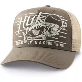 Huk Caught Up Trucker Hat - Dock