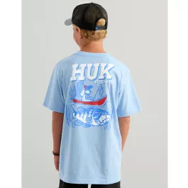 HUK Kids' Fish Adventure Tee