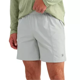 HUK Men's Airweight Short - Seagull - S