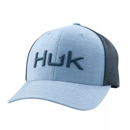 HUK Men's Embroidered 110 Trucker Hat - Cerulean