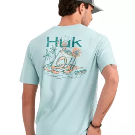 HUK Men's Sun Draft SS Tee