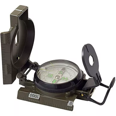 HUMVEE HMV-COMPASS-OD Military Style Compass