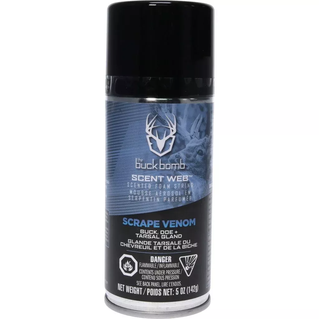 Hunters Specialties Scent Web Foam Spray (Scrape Venom) – 5 oz