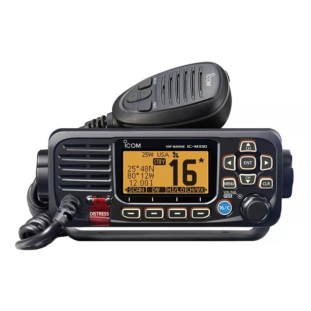 Icom IC-M330 VHF Compact Radio – Black [M330 51]