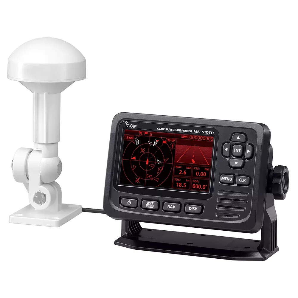 Icom MA-510TR AIS Transponder w/Antenna4.3″ Display [MA510TR 13]