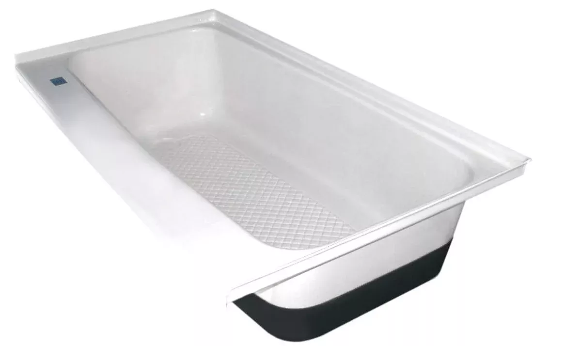 Icon Bath Tub with Left Hand Drain, Polar White• 00478