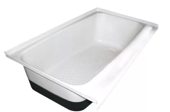 Icon RV Bath tub Right Hand Drain, Polar White• 00484