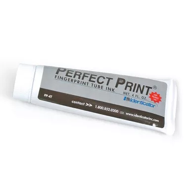 Identicator PP-4T Perfect Print Fingerprint Ink Tube