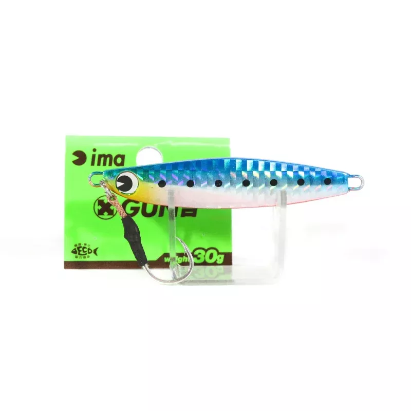 Ima Metal Jig Gun Kichi 30 grams Assist Plus 002 (1411)