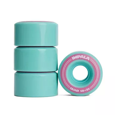 IMPALA Quad 58mm 4pk Replacement Wheels (IMPRWHEEL4PK-58)