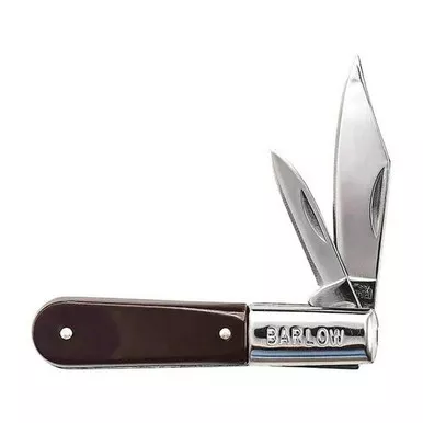 Imperial 278 Jackmaster Barlow Folding Pocket Knife 2.40" 3Cr13Mov Plain Edge Blade, Brown Celluoid Handle