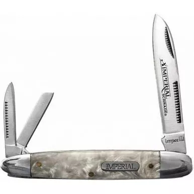Imperial IMP9 Cigar Whittler Folding Pocket Knife 3.00" 3Cr13 Stainless Steel Blade, POM Handle