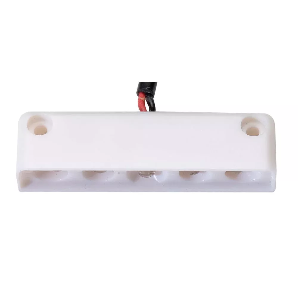 Innovative Lighting 5 LED Surface Mount Step Light - Red w/White Case