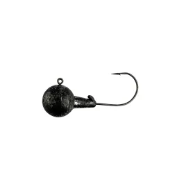 J Deez Lures Roundhead Jighead - 1 oz. - Unpainted - 25 Pack