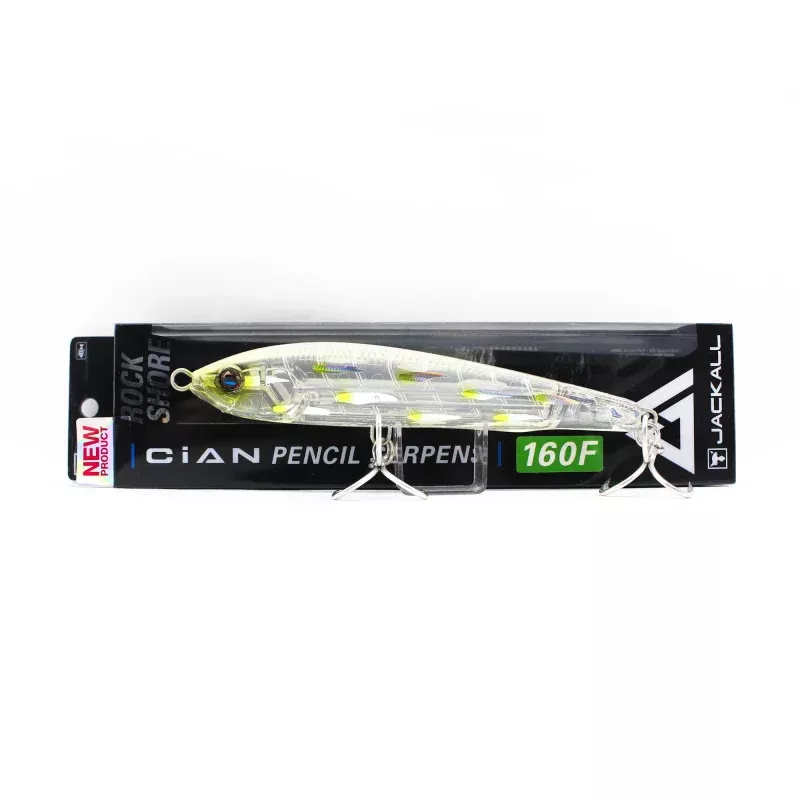 Jackall Cian Pencil Serpens 160F 40 gram Floating Lure Micro Clear (6734)