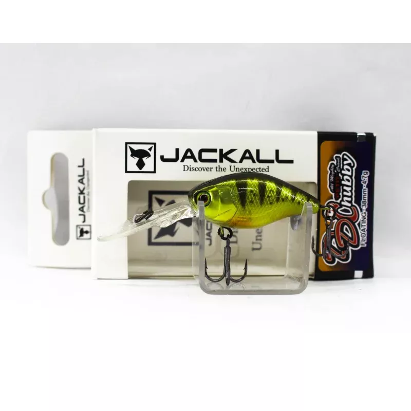 Jackall DD Chubby 38F Floating Lure Ghost G Perch (8268)