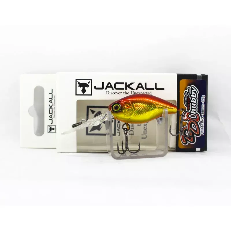 Jackall DD Chubby 38F Floating Lure HL Red Gold (3408)