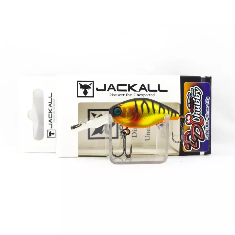 Jackall DD Chubby 38F Floating Lure Mat Gold Tiger (5403)
